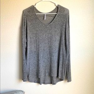 Sheer top! Great for workouts